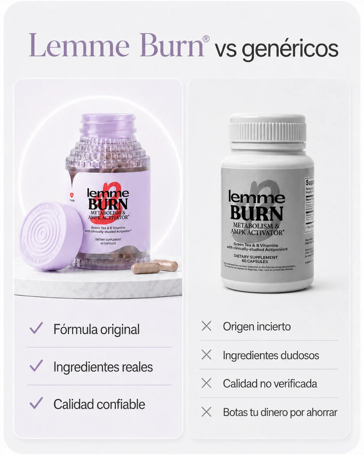 Lemme Burn® - Logra esa versión que siempre has querido